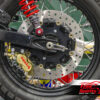 Rear bracket & 4 pot brake caliper for Triumph Classic
