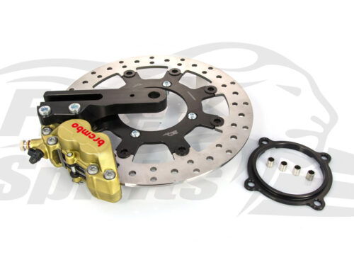 Rear bracket & 4 pot brake caliper for Triumph Classic