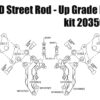 Front brake caliper 4 pot kit for Harley Davidson XG Street Rod - KIT