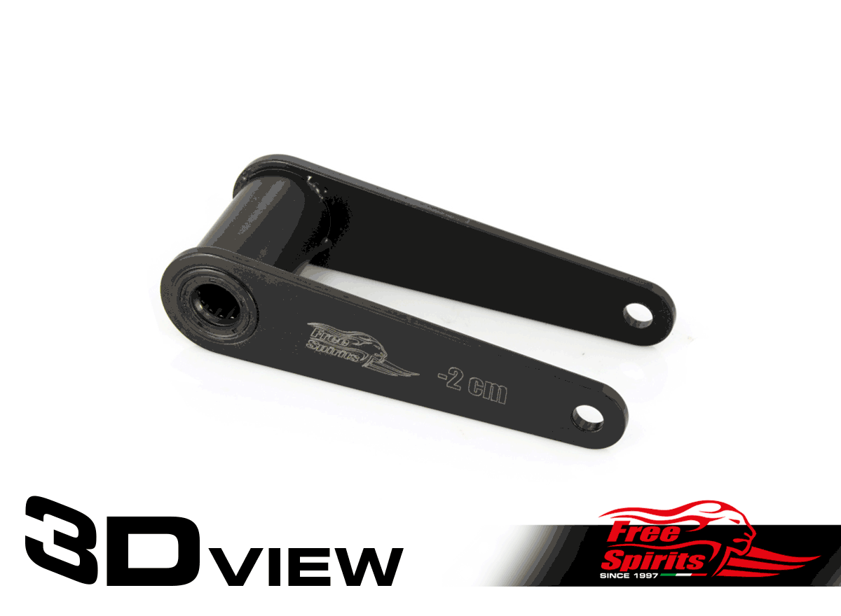 Liens D'abaissement Pour Triumph Tiger/Trident 660 (2021-2023) - Acier Inoxydable 304, Baisse 20-30mm