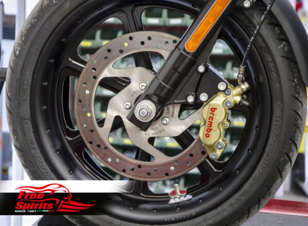 Front brake caliper 4 pot kit for Harley Davidson XG Street 2014-15 - KIT