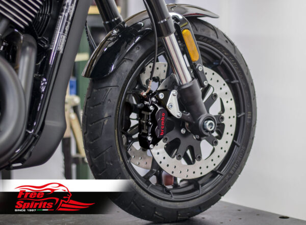 Bolt-in Upgrade braking kit for Harley Davidson XG Street Rod (4p. calipers & rotors diam. 320 mm) - KIT