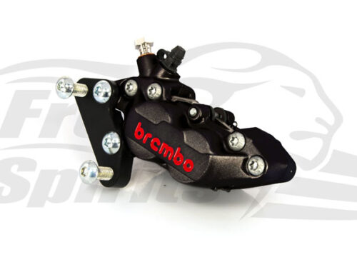 Front brake caliper 4 pot kit for Harley Davidson Sportster 00-13, Dyna 00-05 & Softail 00-14 - KIT