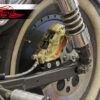 Rear brake caliper 4 pot kit for Harley Davidson Sportster until 2003 (Rotor diam 11"1/2)