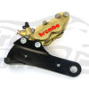 Rear brake caliper 4 pot kit for Harley Davidson Sportster until 2003 (Rotor diam 11"1/2)