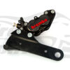 Rear brake caliper 4 pot kit for Harley Davidson Sportster until 2003 (Rotor diam 11"1/2)