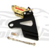 Brembo caliper 4 pot (Gold) rear bracket for Harley Davidson Softail 2018 up
