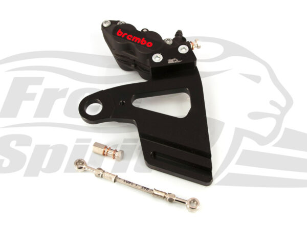 Brembo caliper 4 pot rear bracket for Harley Davidson Softail 2018 up - KIT