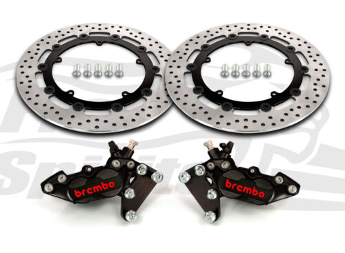 Harley Davidson Touring 07-09, Dyna 06-17 & V-Rod 02-10 - Bolt-in kit with 4p. calipers & rotors 320 mm - KIT