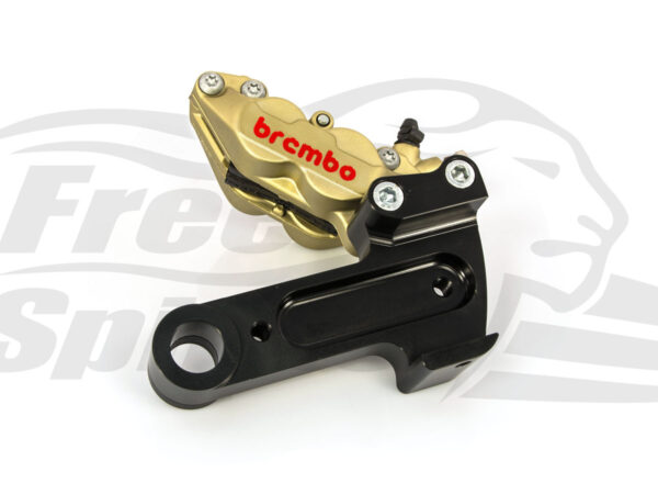 Brembo 4 pot rear bracket for Harley Davidson XG Street 2016 up - KIT