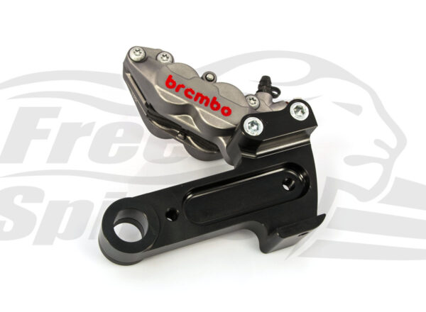 Brembo 4 pot rear bracket for Harley Davidson XG Street 2016 up - KIT