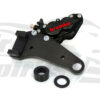 Rear brake caliper 4 pot kit for Harley Davidson Sportster (Rotor diam 11"1/2)