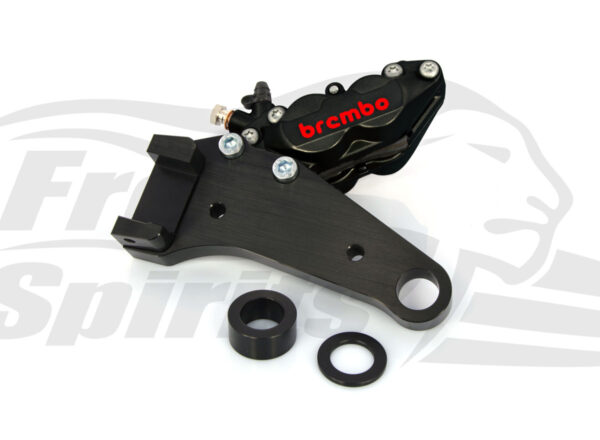 Rear brake caliper 4 pot kit for Harley Davidson Sportster (Rotor diam 11"1/2)