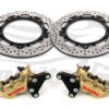 Bolt-in Upgrade braking kit for Triumph Trident 660 (4p. calipers & rotors diam. 320 mm) - KIT