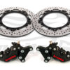 Bolt-in Upgrade braking kit for Triumph Trident 660 (4p. calipers & rotors diam. 320 mm) - KIT