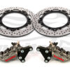 Bolt-in Upgrade braking kit for Triumph Trident 660 (4p. calipers & rotors diam. 320 mm) - KIT