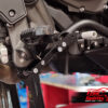 Reclining pedals kit for Triumph Tiger 1200 & Tiger Explorer (Black)