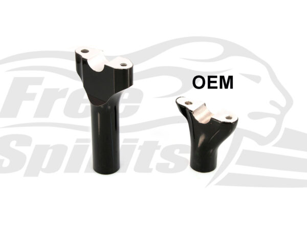 Handlebar risers 150 mm/6 Inch rise for Indian Chief