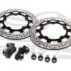 Harley Davidson Touring 2014 up - Brake rotors kit (Black) 320 mm & pads