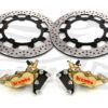 Harley Davidson Touring 2014 up - Bolt-in kit with 4p. calipers & rotors 320 mm - KIT