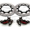 Harley Davidson Touring 2014 up - Bolt-in kit with 4p. calipers & rotors 320 mm - KIT