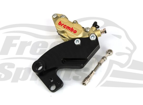 Rear brake caliper 4 pot kit for Indian Scout (without ABS) - KIT