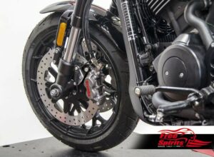 Bolt-in Upgrade braking kit (Titanium) for Harley Davidson XG Street Rod (4p. calipers & rotors diam. 320 mm)