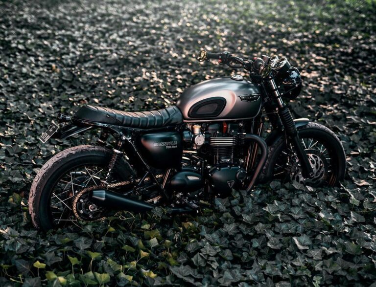 Triumph Bonneville T120 by @bsfactory.fr