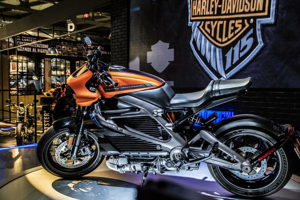 Harley Davidson LiveWire motorcycles