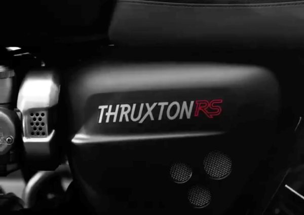 New Triumph Thruxton RS EICMA