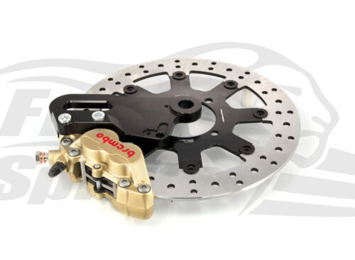 Kit frein arriere Brembo 4 pistons pour Triumph Thruxton 1200 RS et Speed Twin 2021 et suivantes