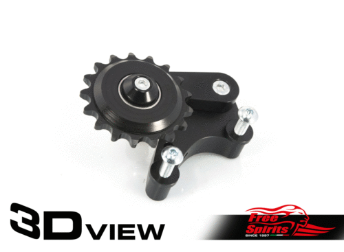 Dynamic chain tensioner for Triumph Classic