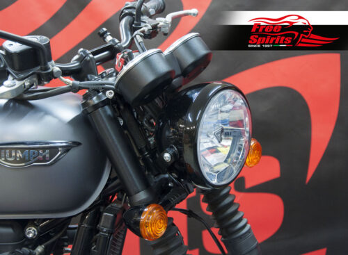 Soporte de faros y regulador de voltaje para Triumph Bonneville T100 y T120 Kit