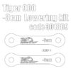 Kit abbassamento sospensioni posteriori (-30 mm) per Triumph Tiger 900 e 850 Sport - immagine 3
