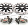 Harley Davidson Softail (disco doble) desde 2018 - Kit pinzas 4p y discos de freno 320 mm - Imagen 8