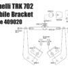 Supporti smartphone e navigatore Benelli TRK 702 - immagine 11