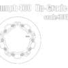 Triumph Scrambler 400 X - Disque frein avant de rechange 320 mm – Image 5