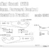 Kit staffe avanzamento 60mm pedane Indian Scout 1250 - immagine 4