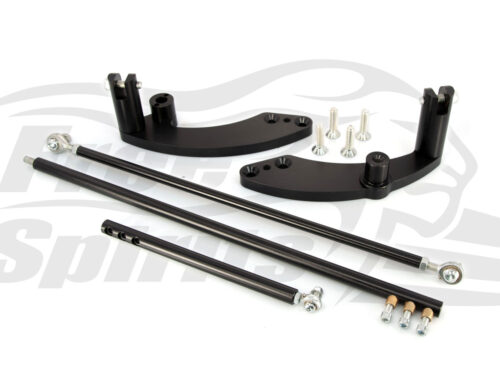 Extended forward controls adaptors kit +100mm for HD Dyna