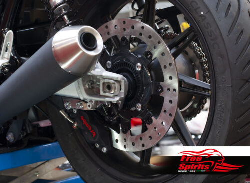 Triumph Speed Twin 900 2025 up rear upgrade 4pot caliper