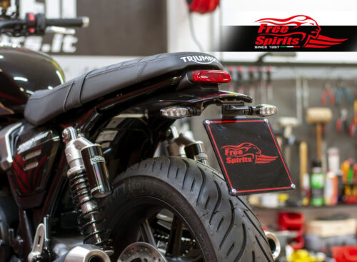 Plaque d'immatriculation (Short Cut) pour Triumph Speed Twin 900 2025 et suivantes