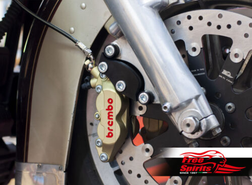 Harley Davidson Touring 84-99 - Kit pinze 4p. e dischi freno 320 mm