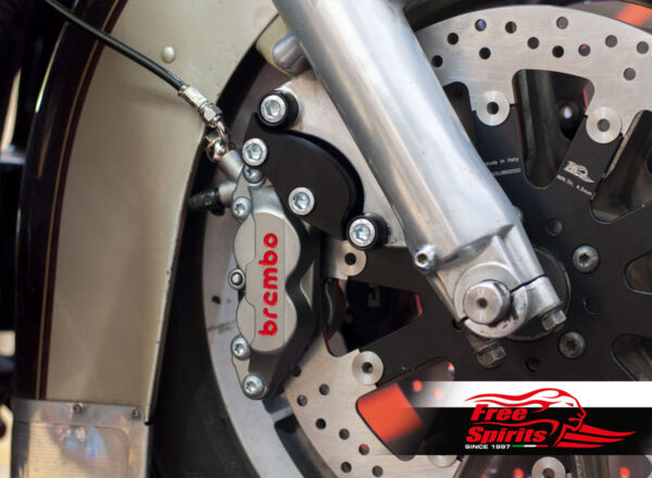Harley Davidson Touring 84-99 - Kit Brembo 4p. calipers & rotors 320 mm - Image 6